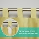preview thumbnail 40 of 99, ATI Home Indoor/Outdoor Solid Cabana Tab Top Curtain Panel Pair