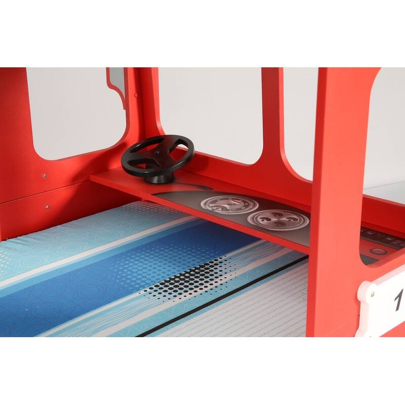 FIRE TRUCK Toddler Bunk Bed