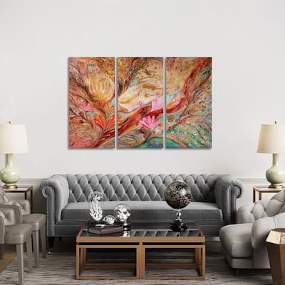 iCanvas "The 72 Names III" by Elena Kotliarker 3-Piece Canvas Wall Art Set