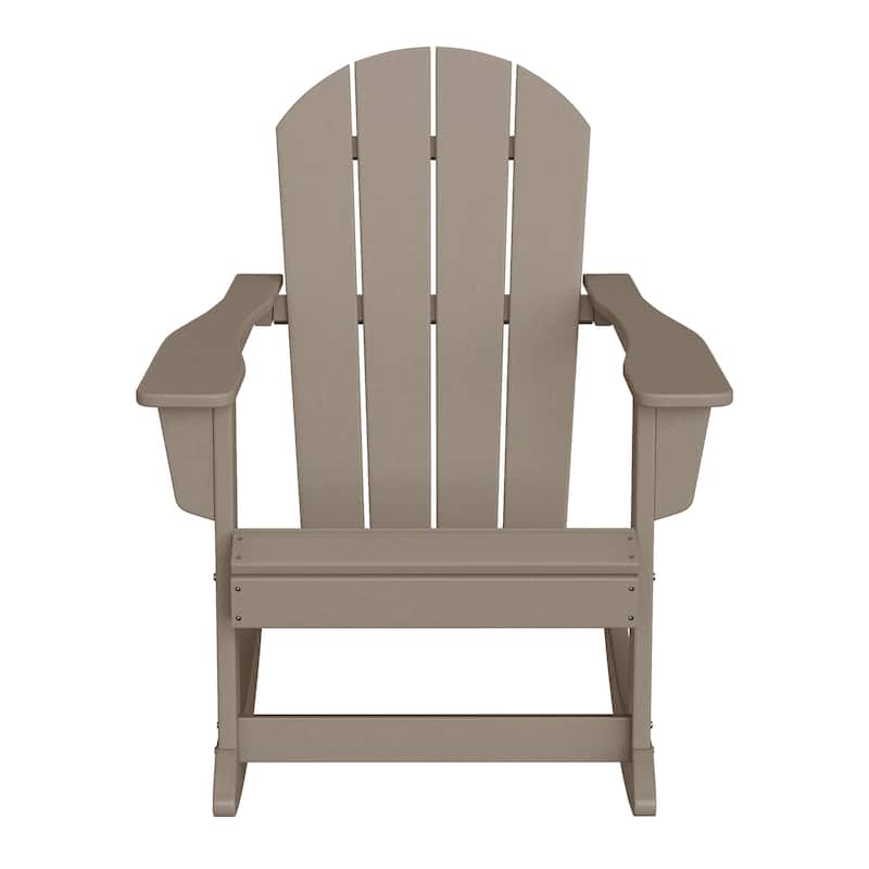 Polytrends Laguna Hdpe All Weather Outdoor Patio Rocking Chair