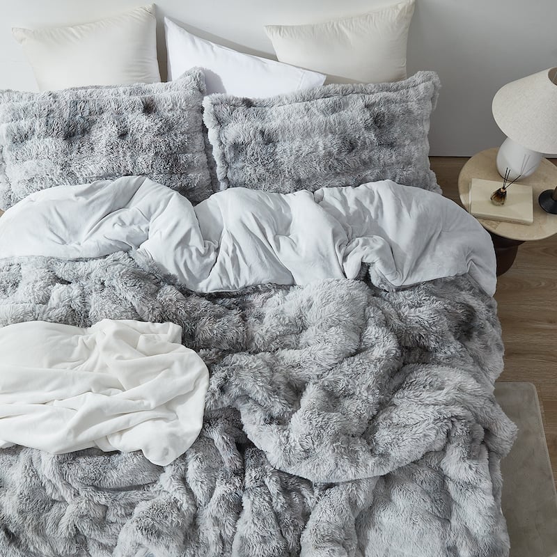 Snowball Chunky Bunny® - Coma Inducer® Comforter Set - Monsoon Gray