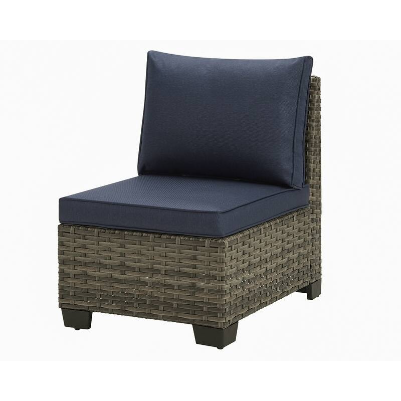 6 Pieces Outdoor Patio Sectional Sofa Couch