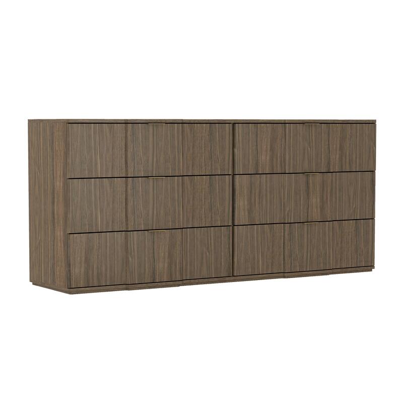 Clive 72 Inch 6 Drawer Bedroom Dresser