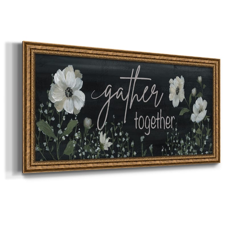 Gather Together Premium Framed Canvas- Ready to Hang