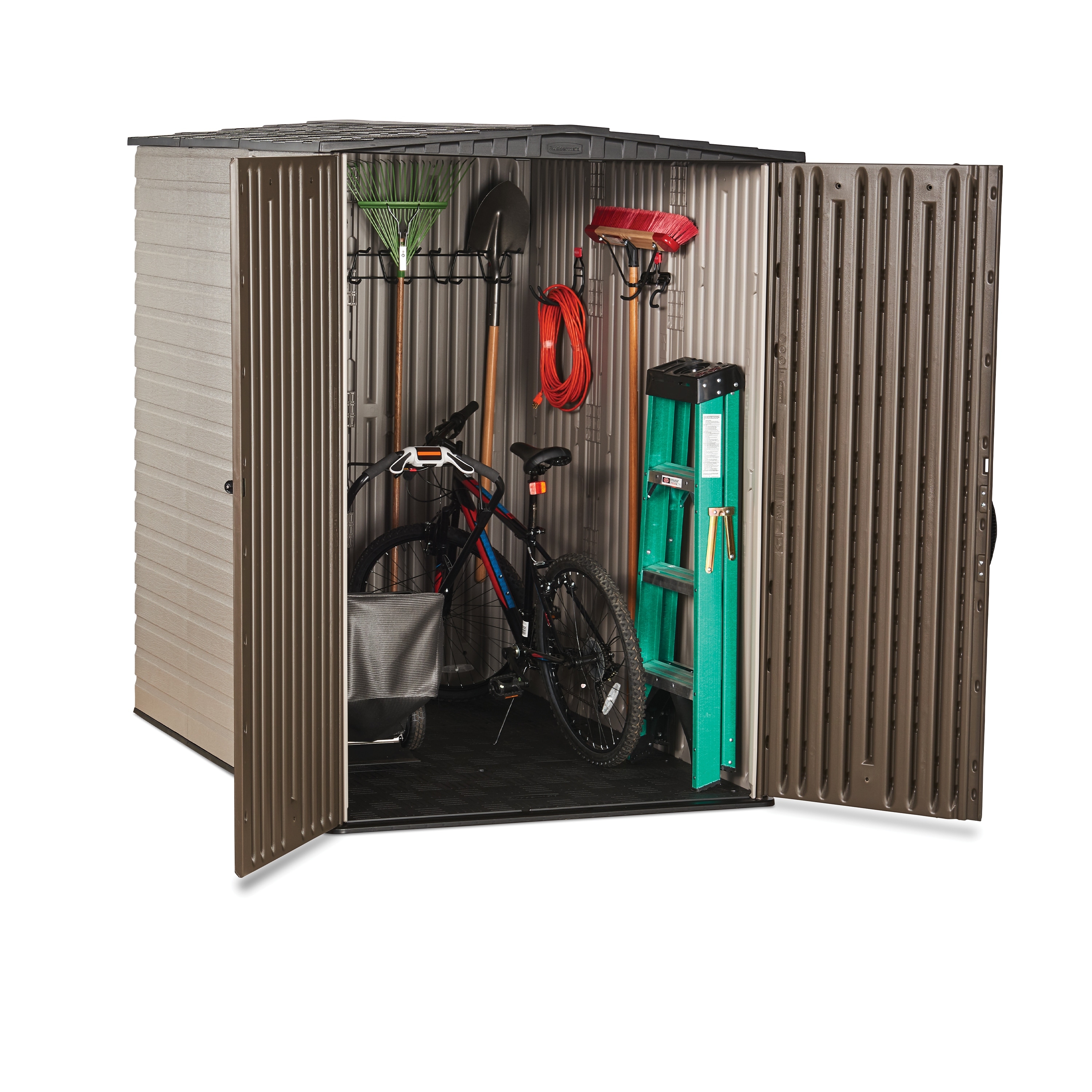 Rubbermaid Big Max 5 ft. x 6 ft. Vertical Shed - Bed Bath & Beyond
