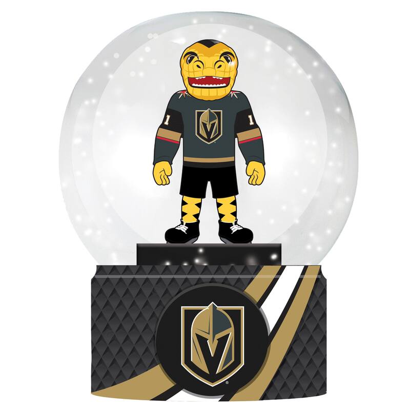Las Vegas Golden Knights 5 in. Multicolor Glass Tabletop Snow Globe