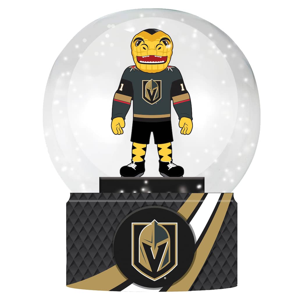 Las Vegas Golden Knights 5 in. Multicolor Glass Tabletop Snow Globe