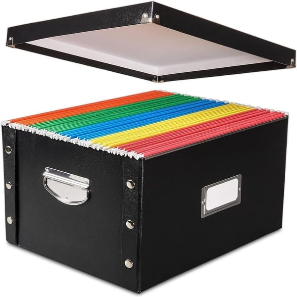 File Storage Box 16.125 x 13.125 x 9.875 Inch - Bed Bath & Beyond ...