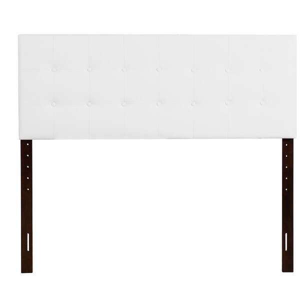 slide 2 of 6, LYKE Home London White Queen Headboard