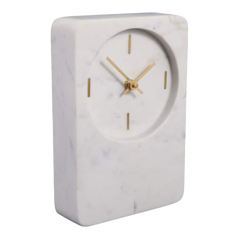 Contemporary Marble Decorative Clock