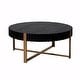 preview thumbnail 24 of 26, 31.5 Inch Round Coffee Table with Sturdy Pedestal
