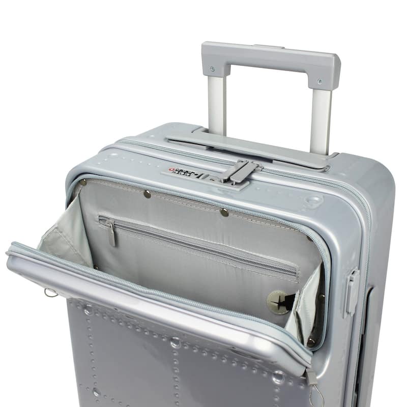 Smart Lightweight Carry-On Luggage with USB-A & USB-C Ports