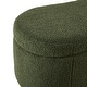 preview thumbnail 43 of 50, INK IVY Bailey Boucle-Style Curved Storage Accent Bench