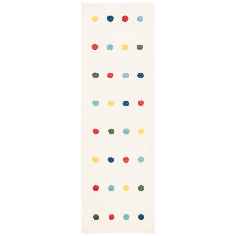 SAFAVIEH Kids Ayleen Polka Dot Wool Rug