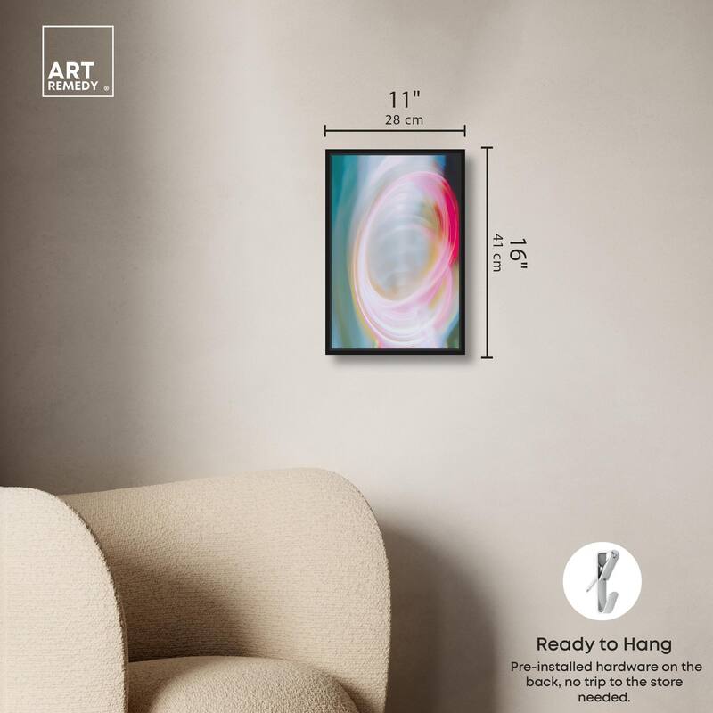 Swirling Light III Canvas by Art Remedy