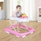 preview thumbnail 27 of 32, Honeyjoy Foldable Baby Walker with 3 Adjustable Heights Comfy Padded - See Details