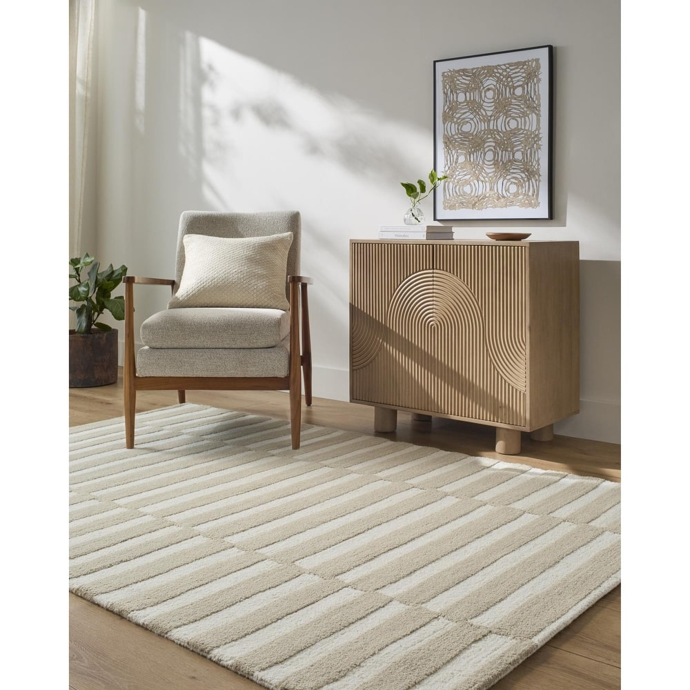 Livabliss Idaho Modern Striped Area Rug