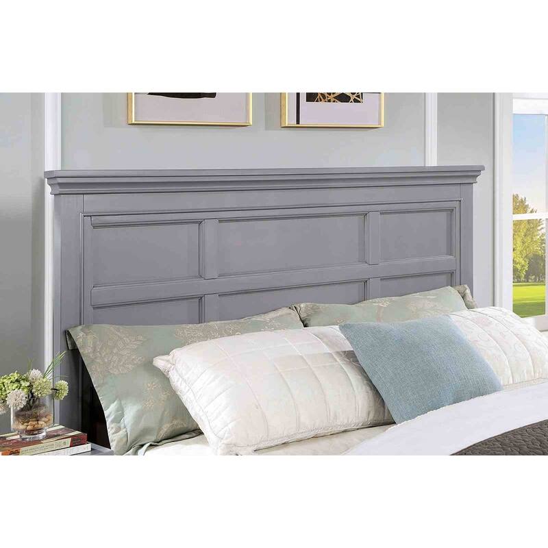 Transitional 1pc Gray Finish Storage Under Bed