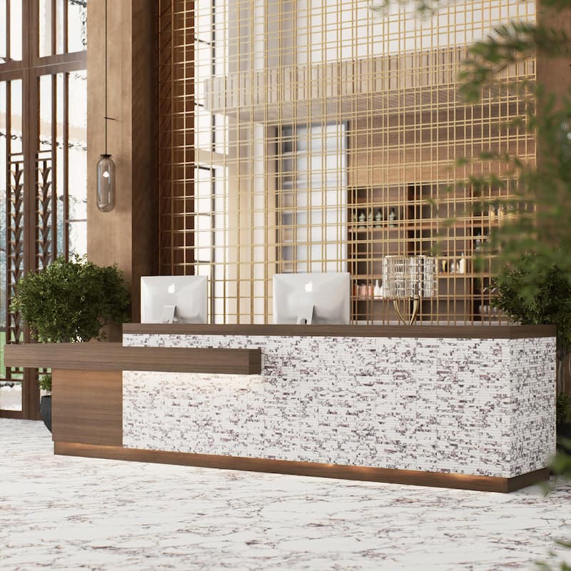 Merola Tile Touche Brick Stacked Rubis 11-3/4" x 11-3/4" Porcelain Mosaic Floor and Wall Tile - (1 Tile) - Red - (1 Tile)