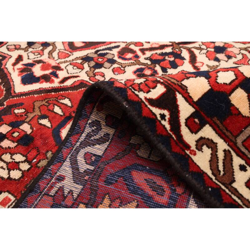 ECARPETGALLERY Hand-knotted Kayseri Vintage Red Wool Rug - 6'11 x 10'8