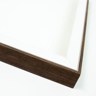 50x15 Frame Yellow Solid Wood Picture Frame Width 1.25 Inches | Interior Frame Depth 0.5 Inches
