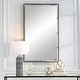 preview thumbnail 2 of 4, Uttermost Egon Rectangular Bronze Mirror - 29.875"x 50"