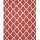 preview thumbnail 114 of 200, SAFAVIEH Handmade Cambridge Luisa Moroccan Trellis Wool Rug 11' x 15' - Rust/Ivory - Rectangle