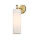 Option Brushed Brass / Matte White