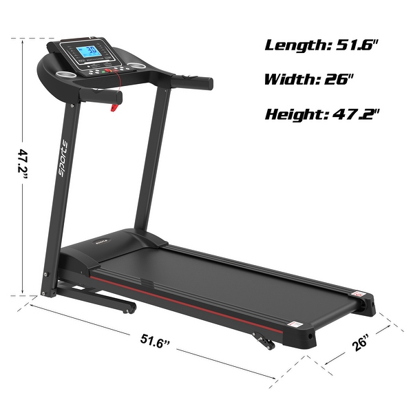 Smart Treadmill Exercise Running Machine with 5