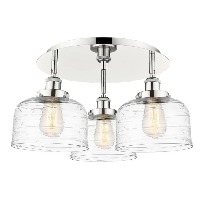 Innovations Lighting Bell - 3 Light 20" Flush Mount