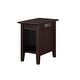 preview thumbnail 14 of 14, Nantucket Solid Wood Side Table with Built-In Charging
