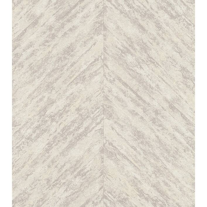 Advantage Madoka Silver Chevron Wallpaper - 20.9in x 396in x 0.025in - 20.9in x 396in x 0.025in