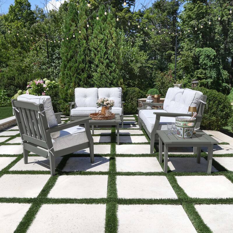 HIGHWOOD Lehigh 6-Piece Grand Deep Seating Set