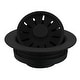 preview thumbnail 1 of 6, Karran Kitchen Sink Decorative Disposal Flange Black