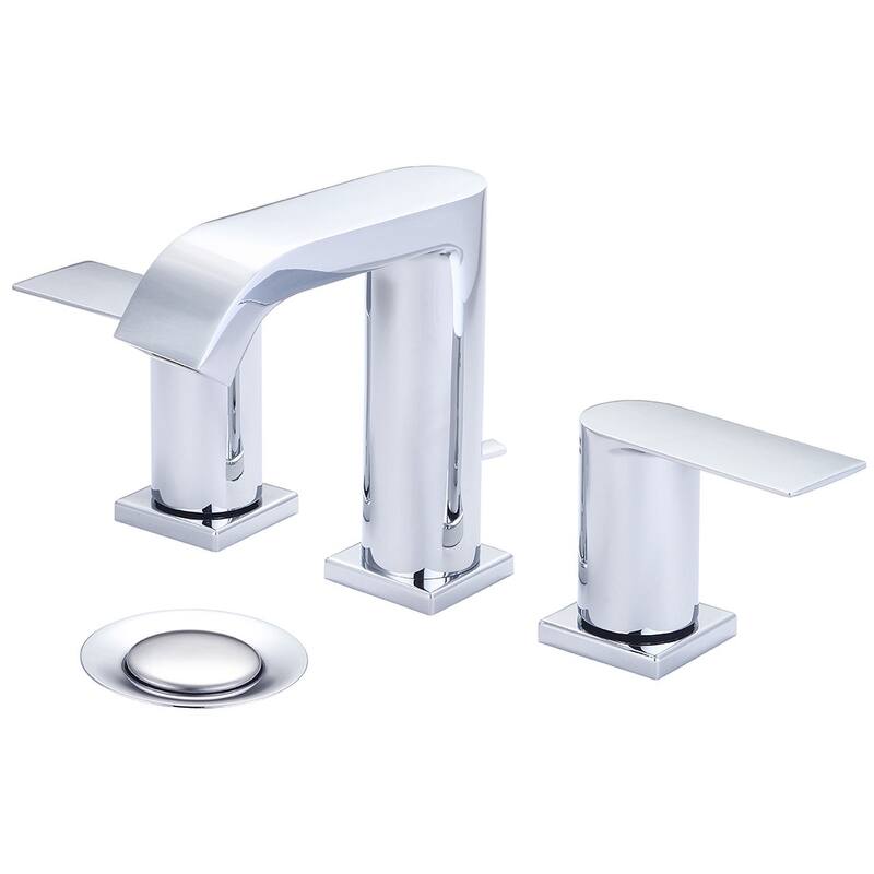 Olympia i4V Two Handle Lavatory Widespread Faucet - Polished Chrome