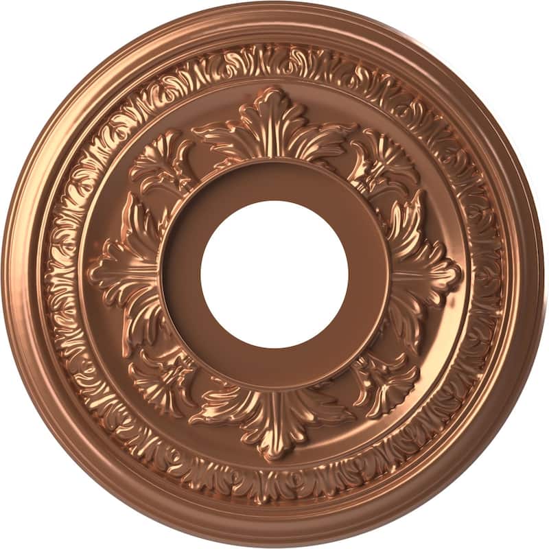 3 1/2" Inside Diameter - Baltimore Thermoformed PVC Ceiling Medallion
