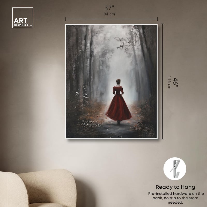 Lost in the Mist I Canvas by Art Remedy