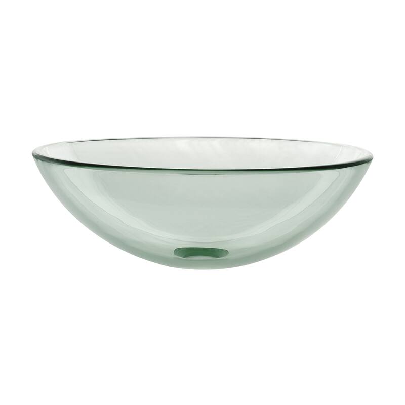 Cascade 16.5 Glass Vessel Sink with Faucet