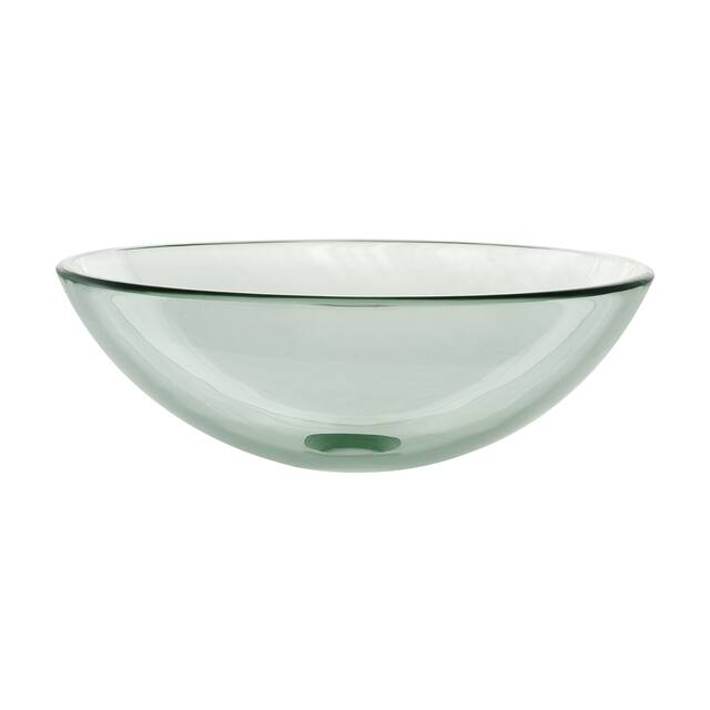 Cascade 16.5 Glass Vessel Sink with Faucet