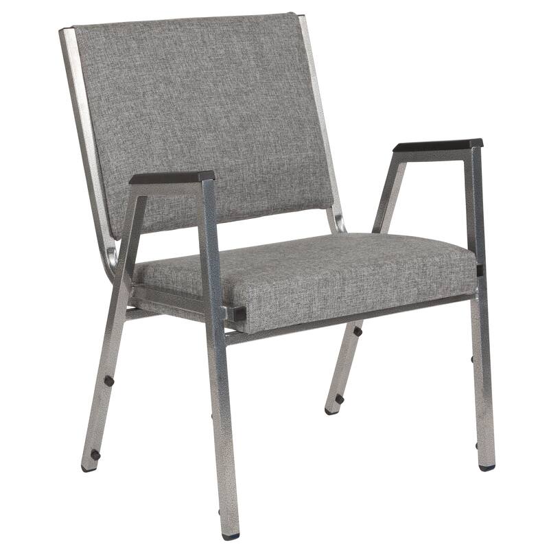 4 PK 1500 lb. Rated Antimicrobial Bariatric Reception Arm Chair