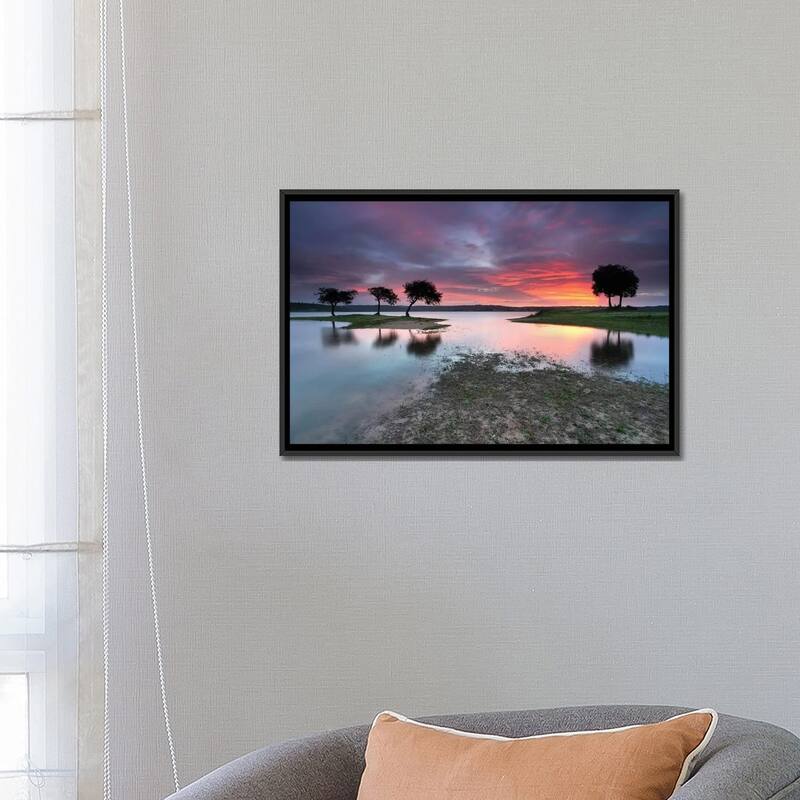 iCanvas "The Blessing Of The Sun" by Rui David Framed