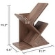 Tree Book Shelf Desktop Wood Rack Tree Shape Desk Shelf Album Storage ...