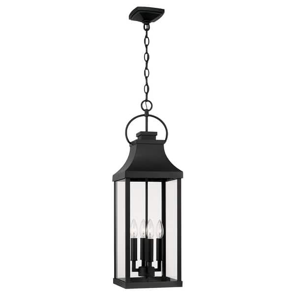 slide 2 of 9, Bradford 4-light Outdoor Hanging Lantern Black