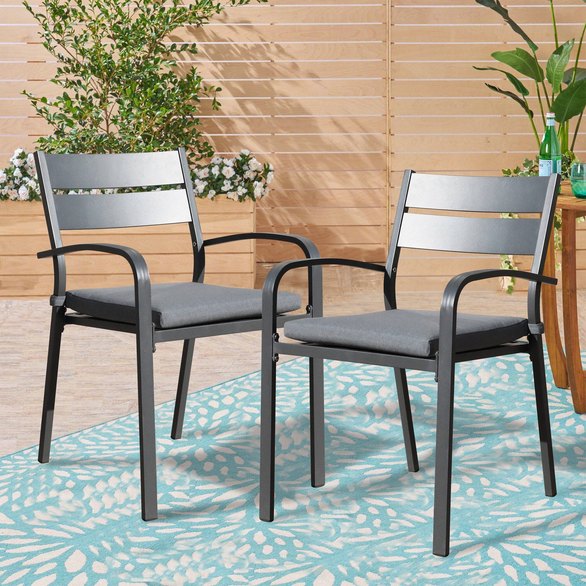 Aluminum stacking patio chairs shop