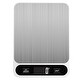 preview thumbnail 6 of 4, Food Scale 10kg/22lb Digital Kitchen Scale Weight Grams and Ounces LCD Display Easy Clean Stainless Steel