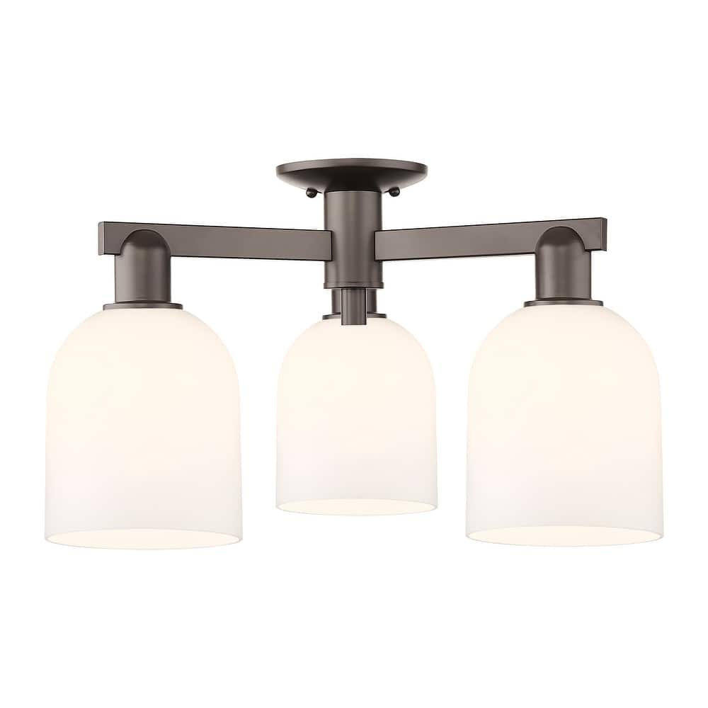Innovations Lighting Endless Possibilities Arcadia - Bella - 3 Light 23" Semi-Flush Mount