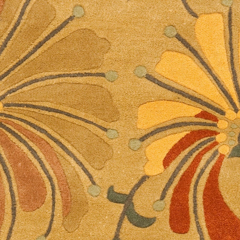 SAFAVIEH, Handmade Soho Renada Floral N.Z. Wool Rug