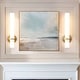preview thumbnail 20 of 29, Modern Wall Sconce 2-Pack Sconce Wall Lighting Acrylic Lampshade 18in Wall Light Fixture
