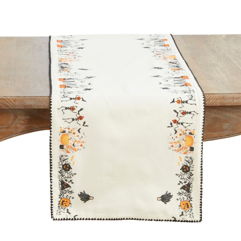 Halloween Town Table Runner - 16"x72"