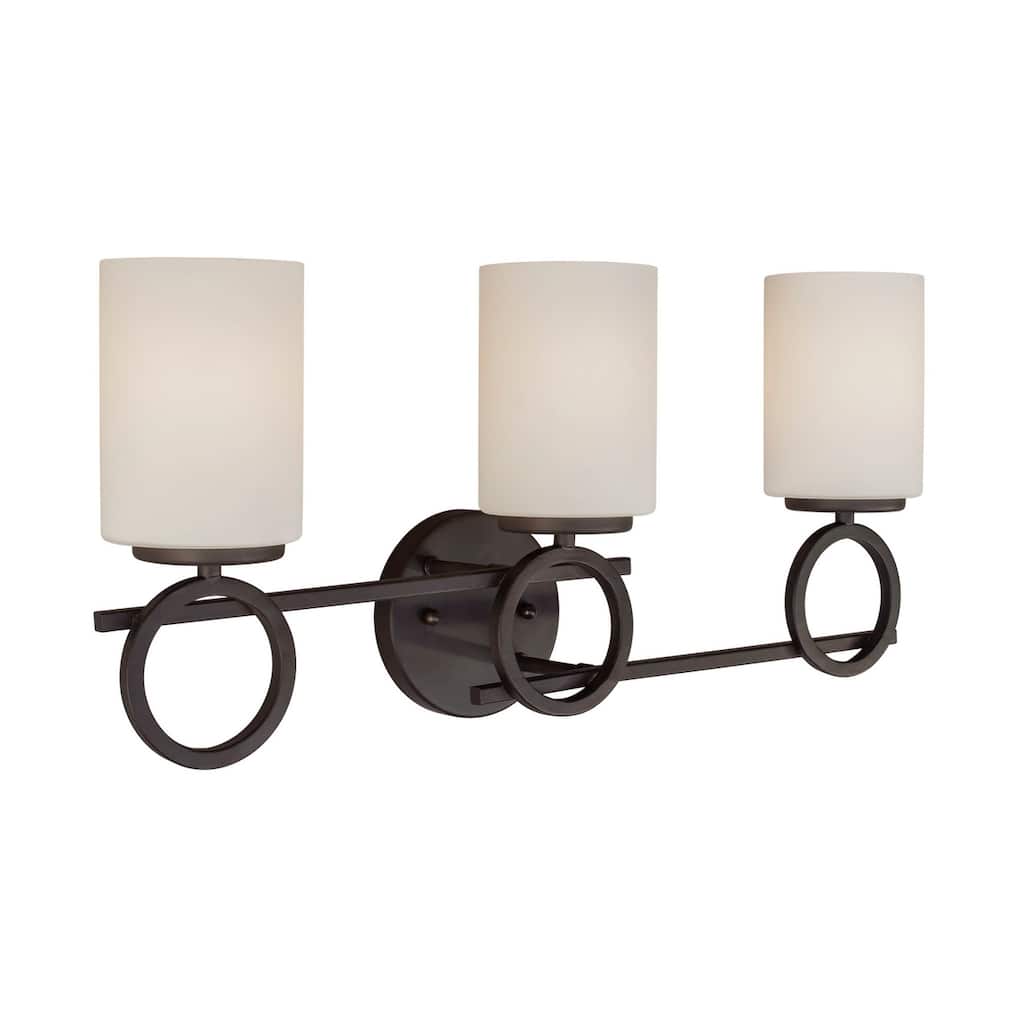 Forte Lighting 3 Light 23" Wide Bathroom Vanity Light